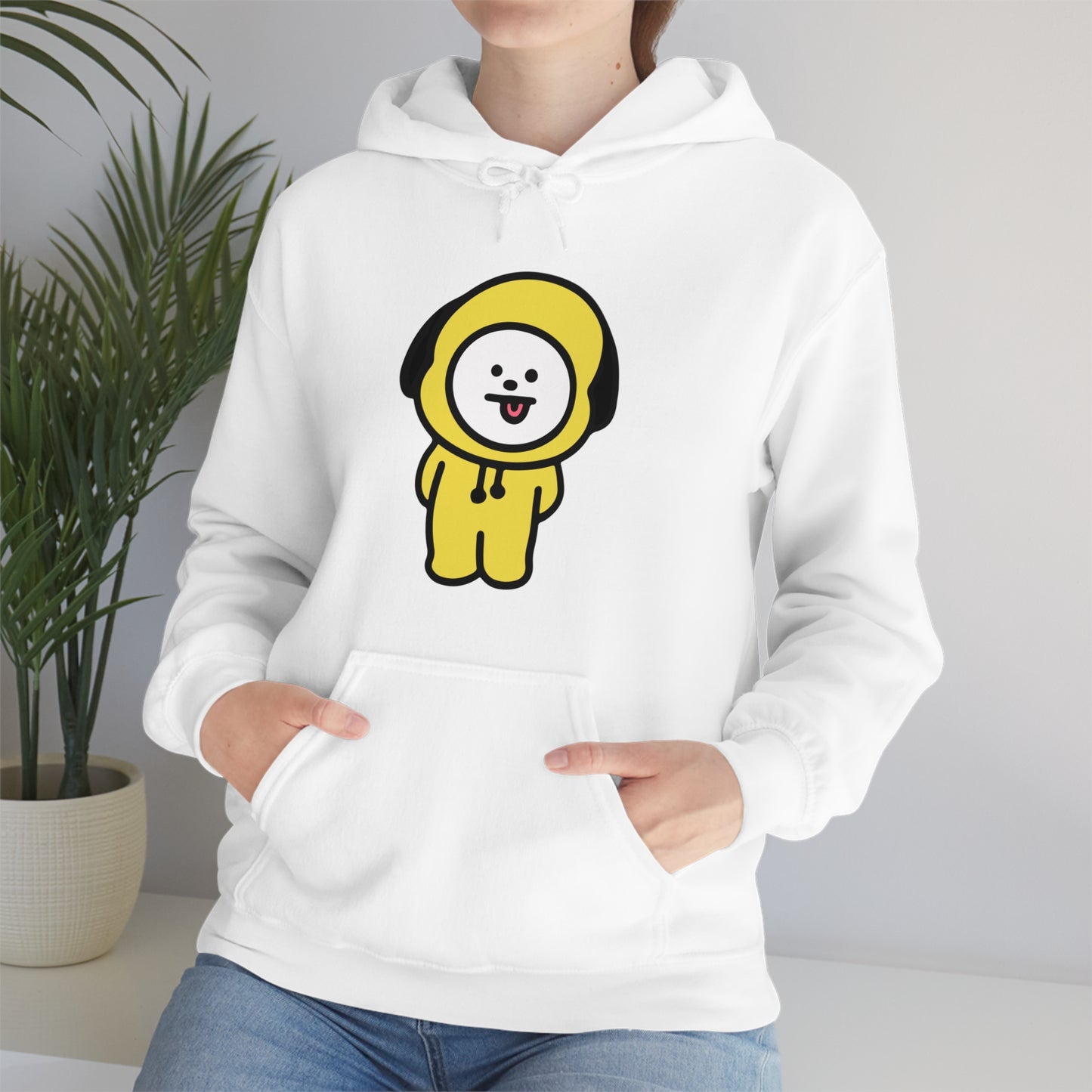 BT21 CHIMMY - BTS JIMIN Unisex Heavy Blend™ Hooded Sweatshirt