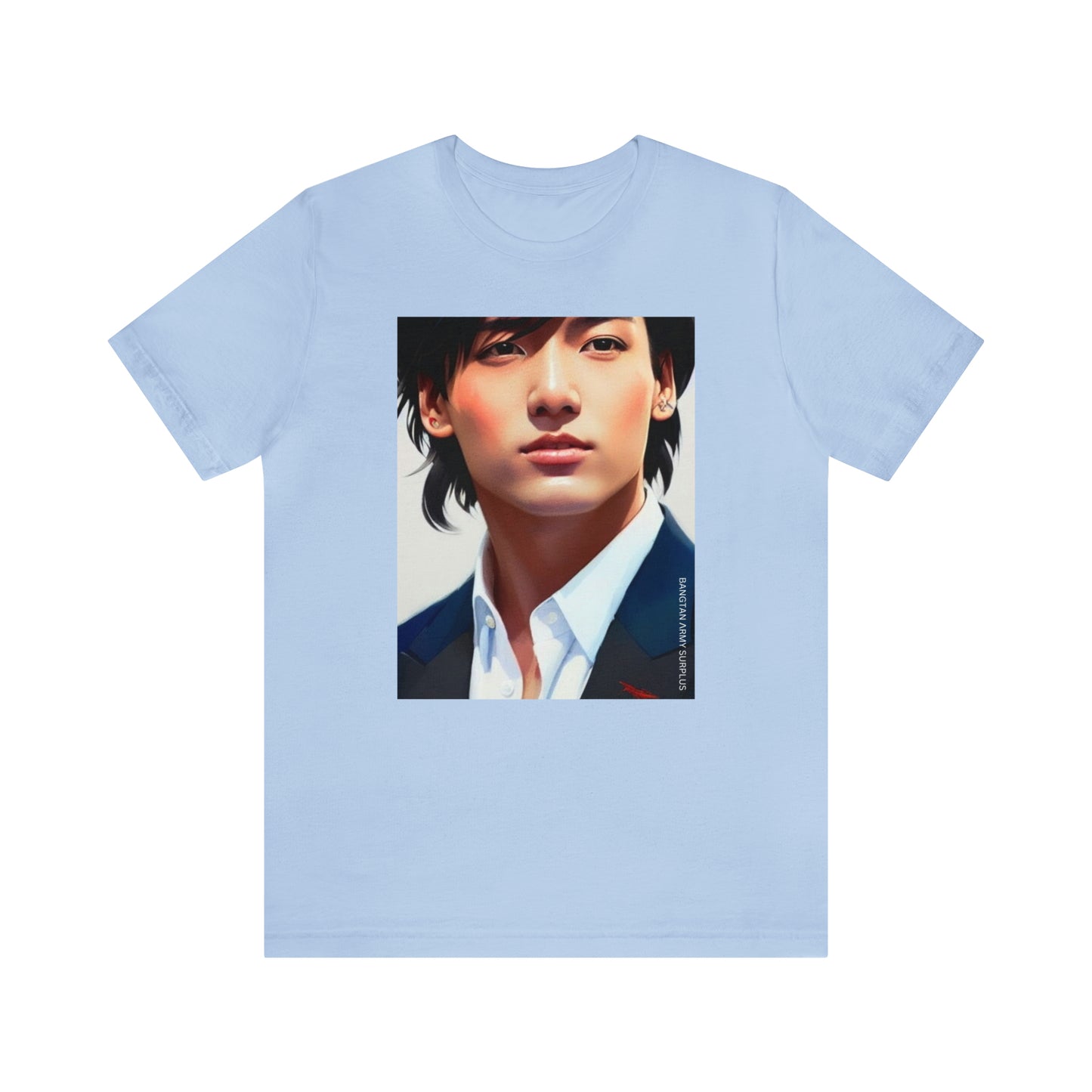 JUNG KOOK - JK, Unisex Jersey Short Sleeve Tee