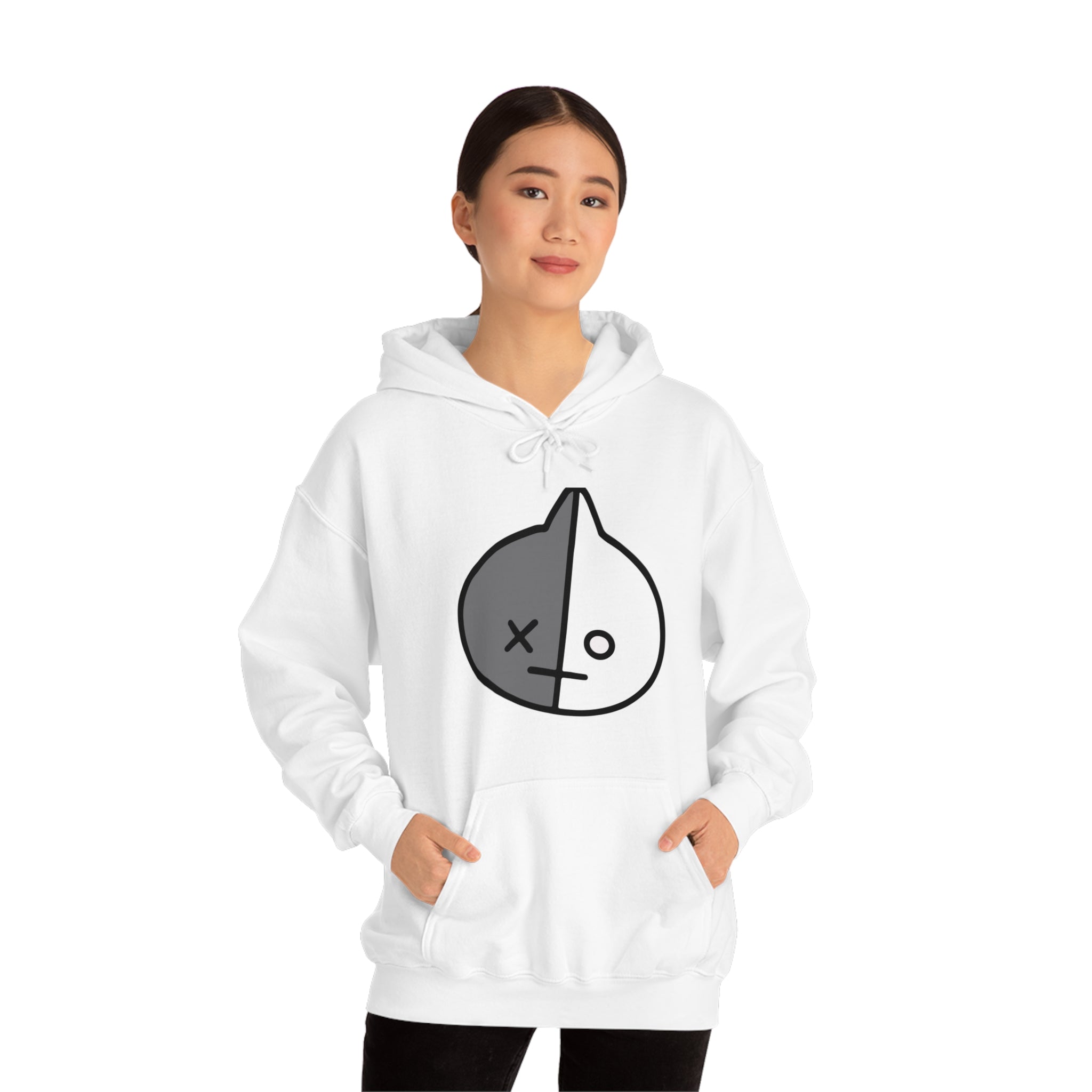 BT21 VAN BTS ARMY Unisex Heavy Blend Hooded Sweatshirt BANGTAN RMY SURPLUS