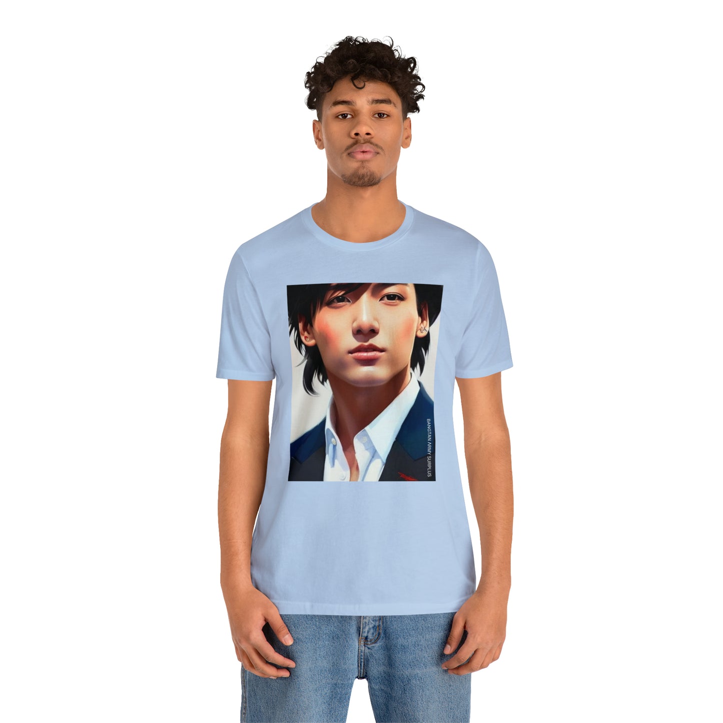 JUNG KOOK - JK, Unisex Jersey Short Sleeve Tee