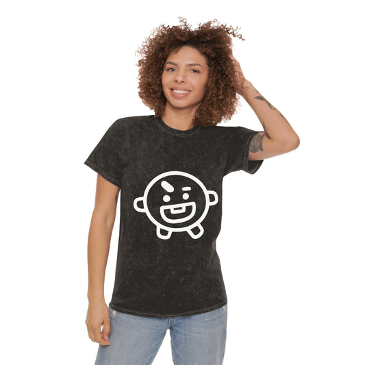 BT21 SHOOKY - BTS SUGA Unisex Mineral Wash T-Shirt