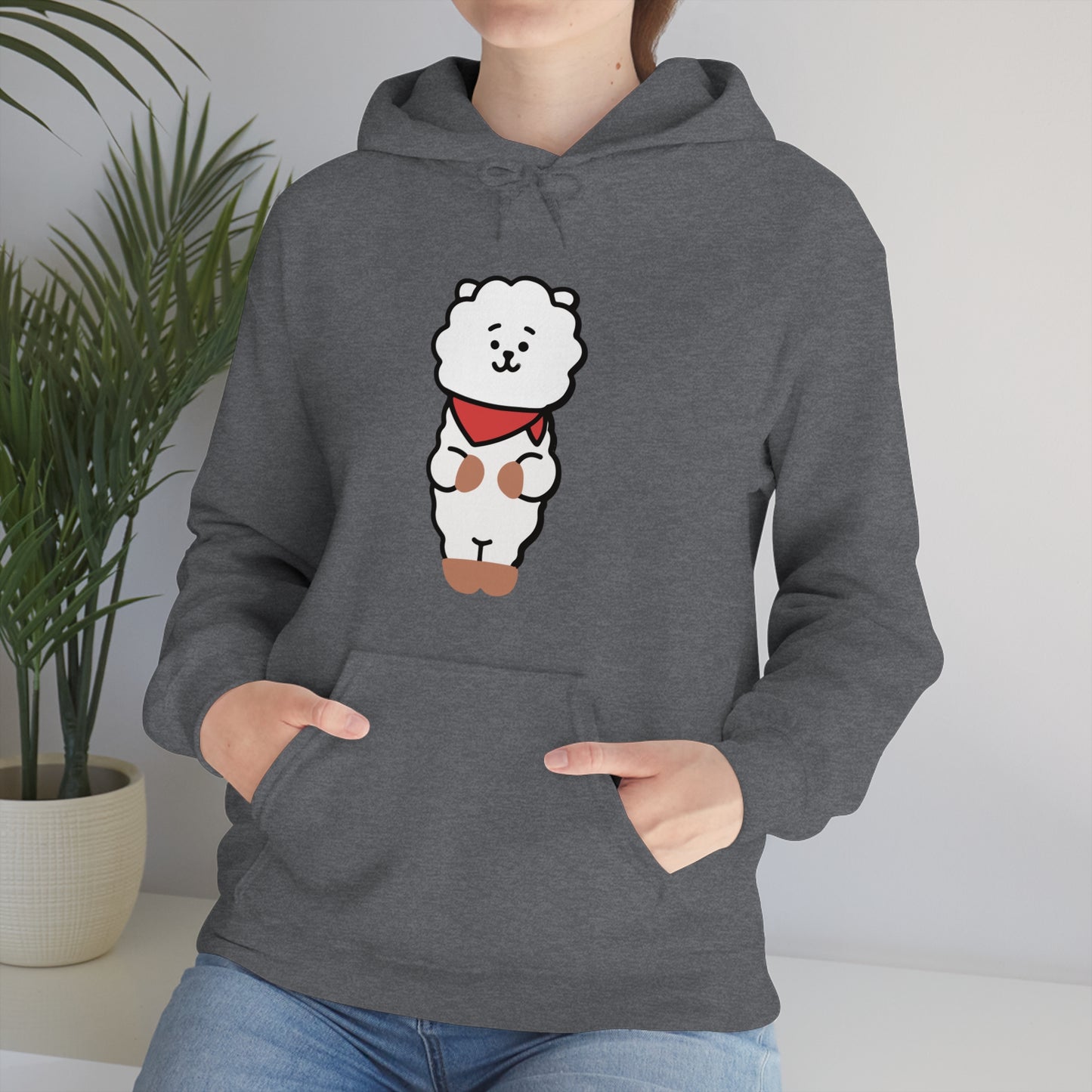 BT21 RJ - BTS JIN Unisex Heavy Blend™ Hooded Sweatshirt