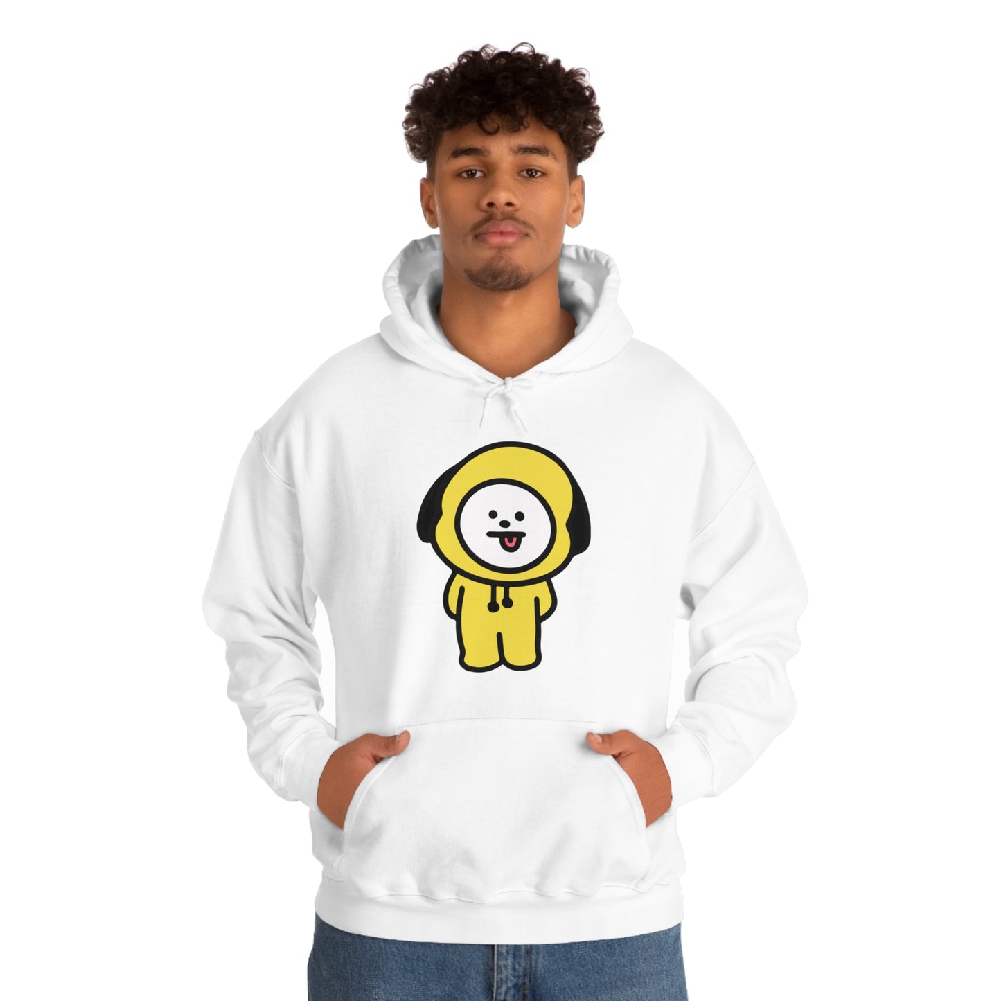 BT21 CHIMMY - BTS JIMIN Unisex Heavy Blend™ Hooded Sweatshirt