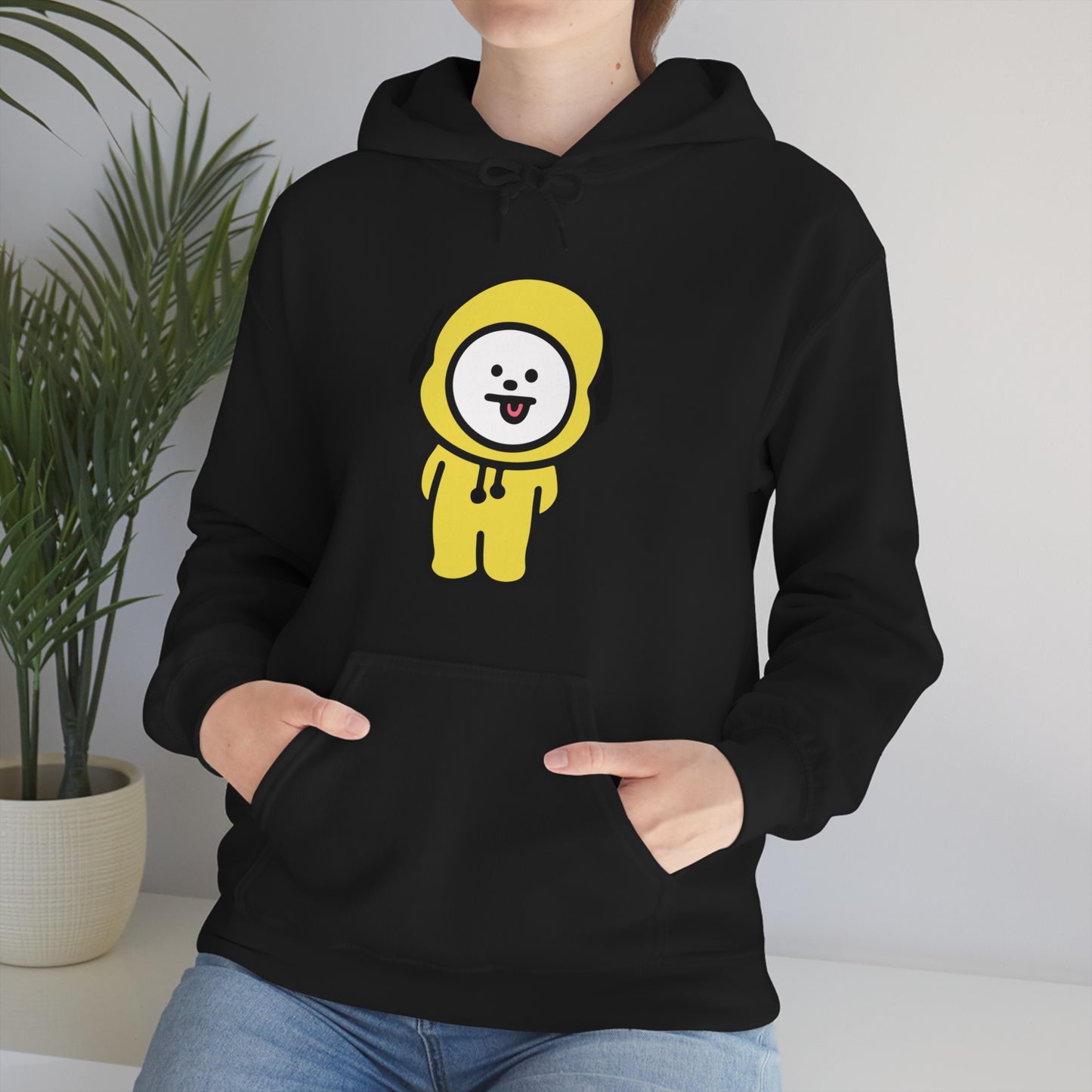 BT21 CHIMMY - BTS JIMIN Unisex Heavy Blend™ Hooded Sweatshirt