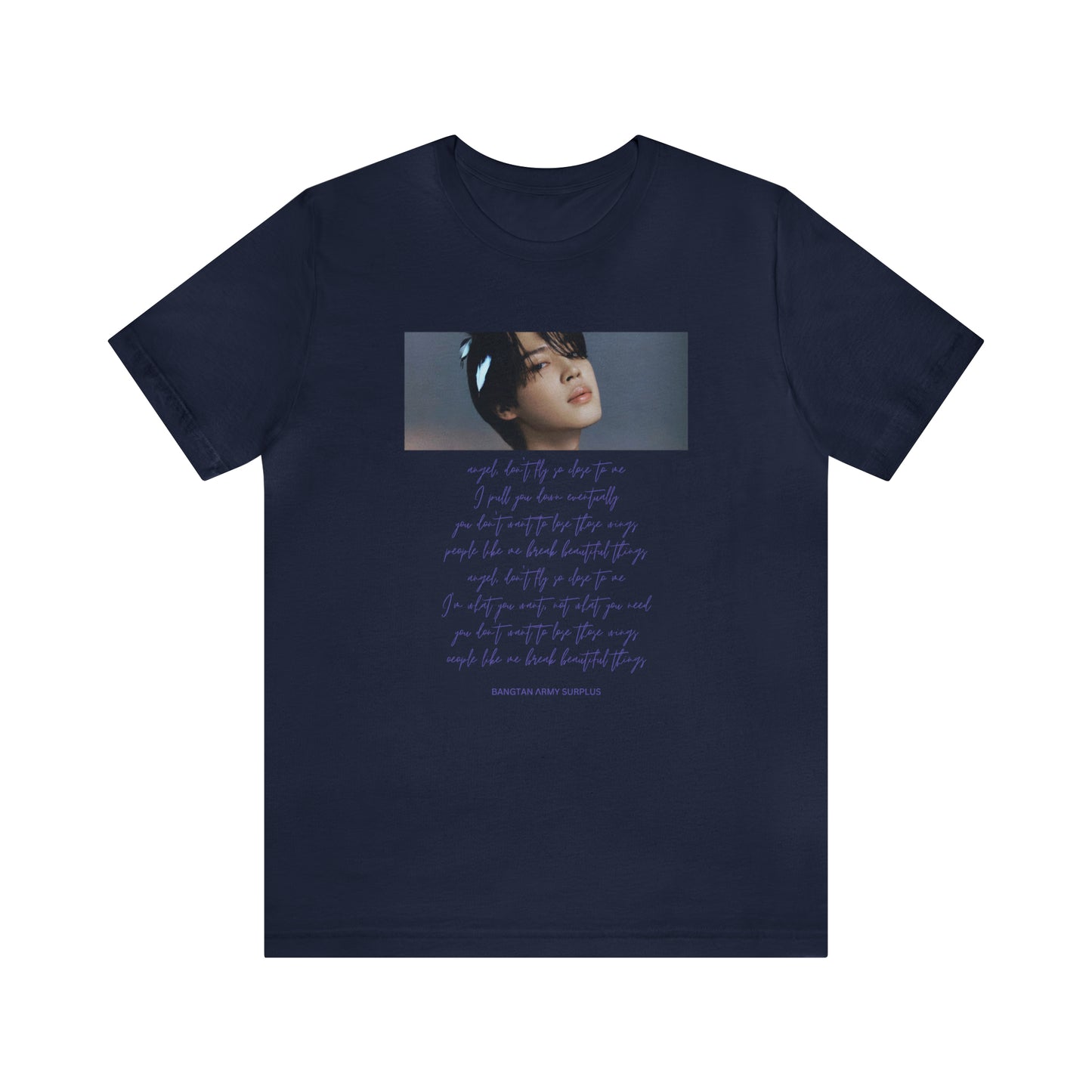 JIMIN - angel don't fly so to me, Unisex Jersey Short Sleeve Tee