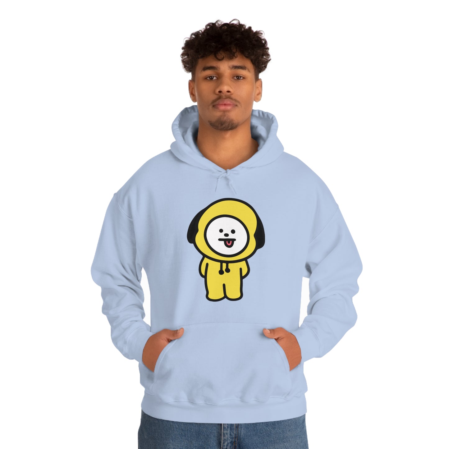 BT21 CHIMMY - BTS JIMIN Unisex Heavy Blend™ Hooded Sweatshirt