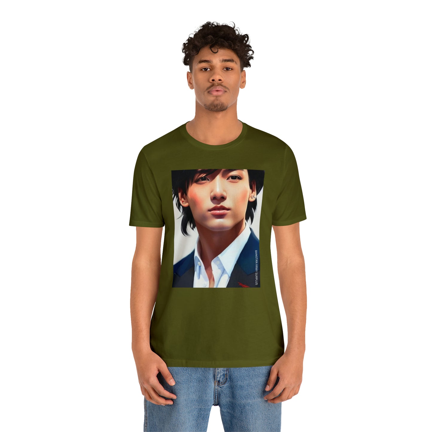 JUNG KOOK - JK, Unisex Jersey Short Sleeve Tee