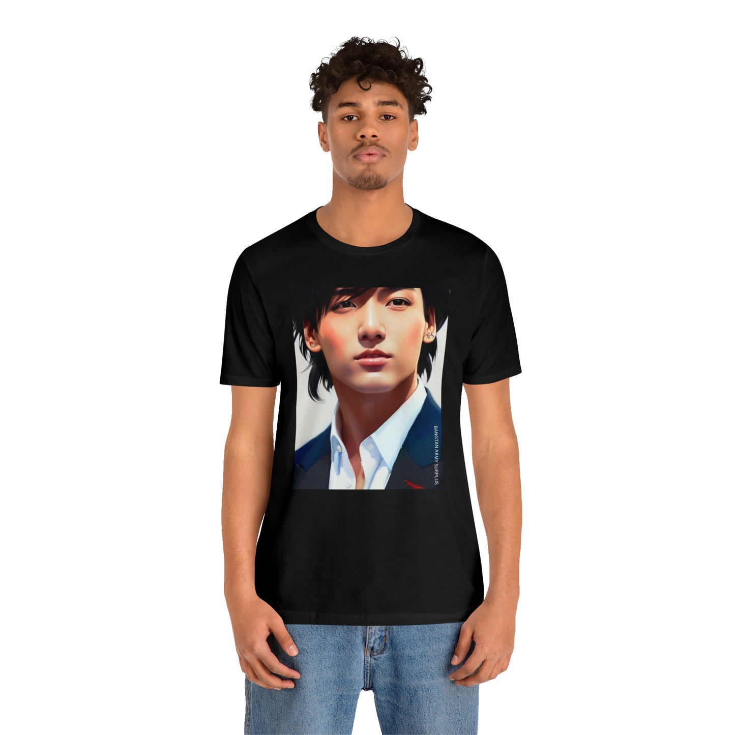 JUNG KOOK - JK, Unisex Jersey Short Sleeve Tee