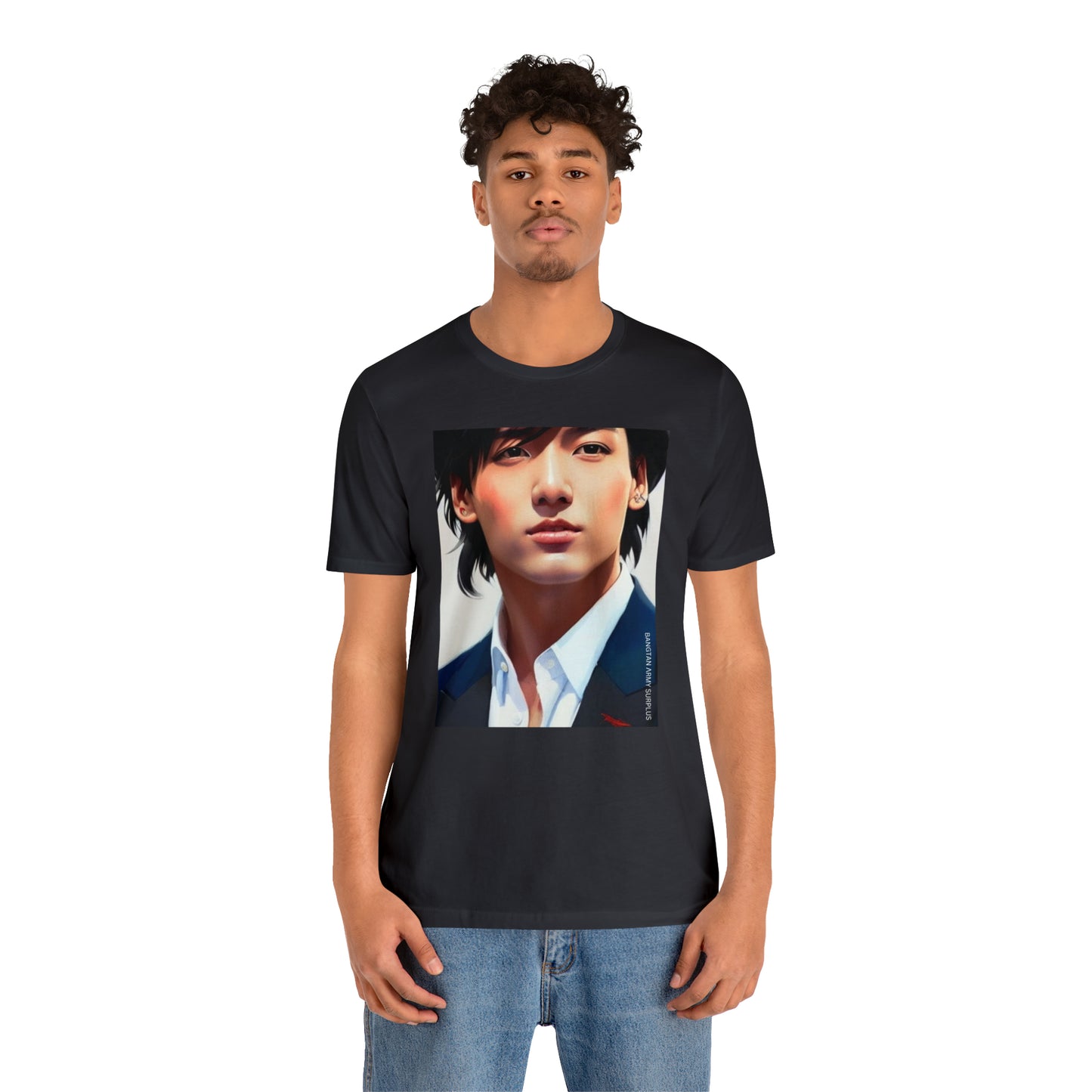 JUNG KOOK - JK, Unisex Jersey Short Sleeve Tee